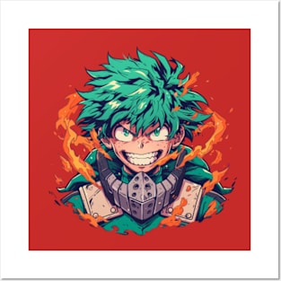 izuku Posters and Art